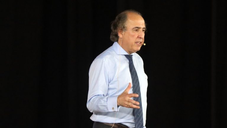 Emilio Duró, durante una conferencia