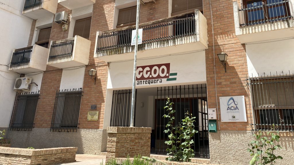 La sede de la ACIA está en la calle Carreteros de Antequera