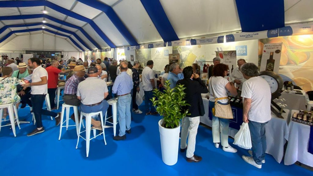 Carpa de Sabor a Málaga en la Feria de Primavera de Antequera de 2023