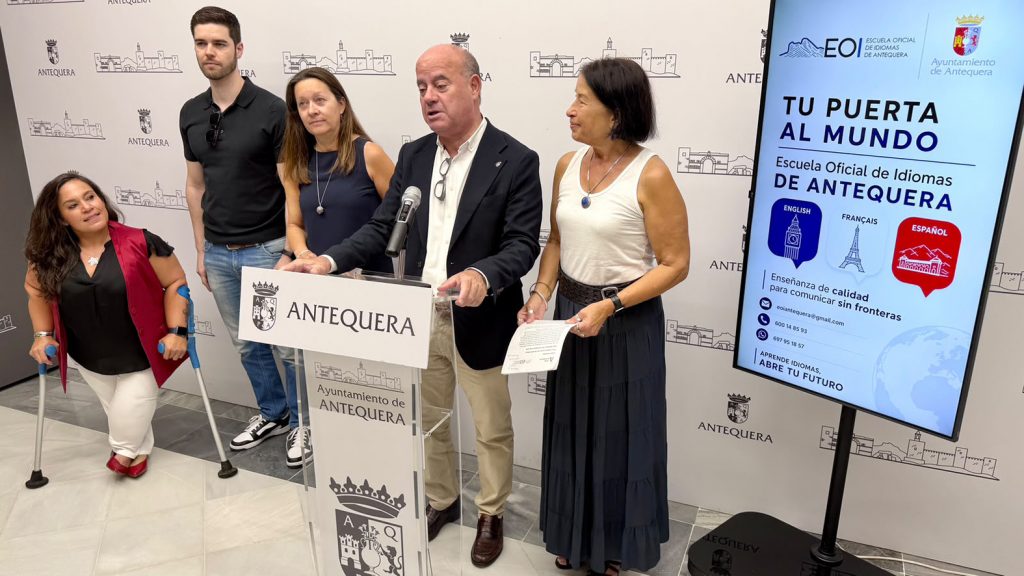 20260605 Presentación del plazo de matrícula de la Escuela Oficial de Iidiomas de Antequera
