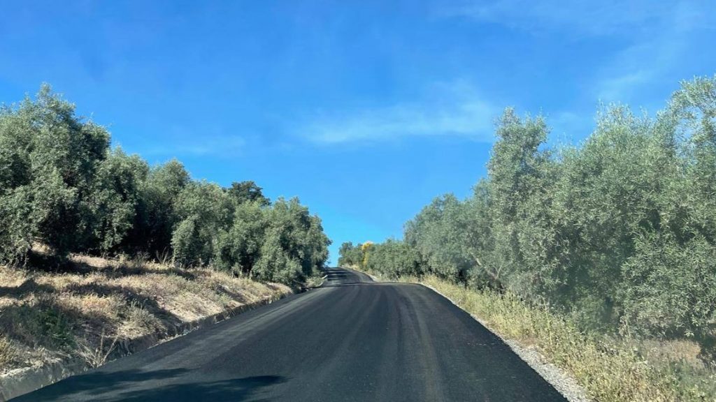 Camino de La Parrila hacia Archidona