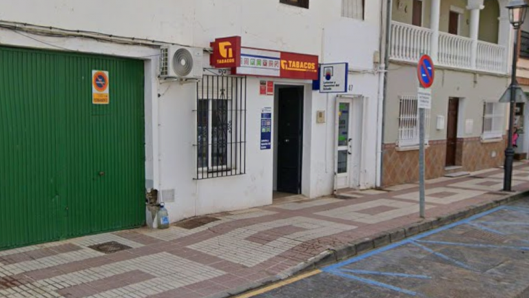 Despacho de Loterías en la avenida de Andalucía de Fuente de Piedra