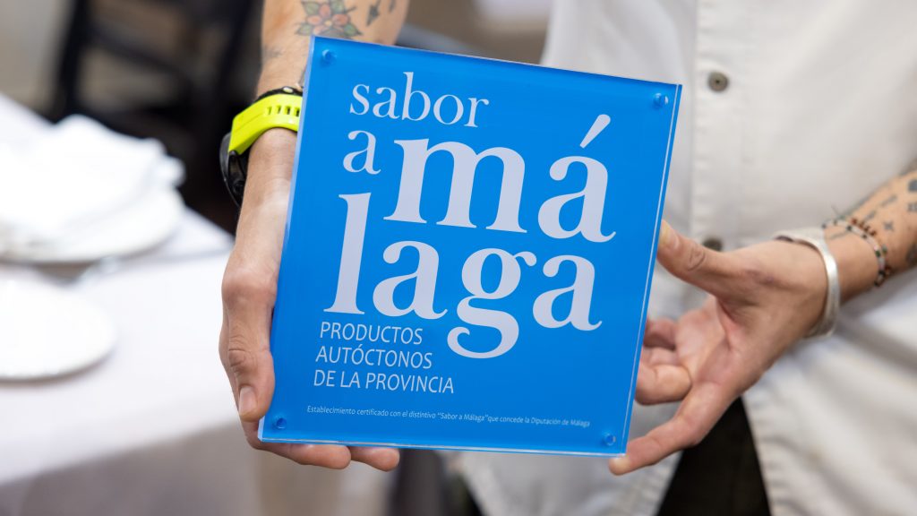 Placa de Sabor a Málaga