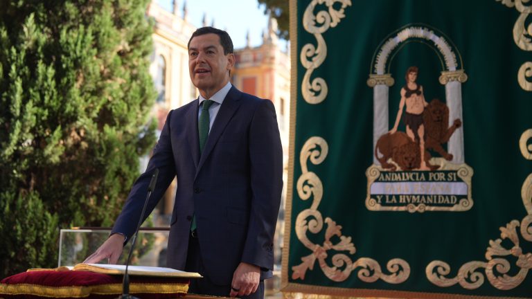 20260705 Juanma Moreno, en su toma de posesión como presidente de la Junta de Andalucía en la XIII Legislatura