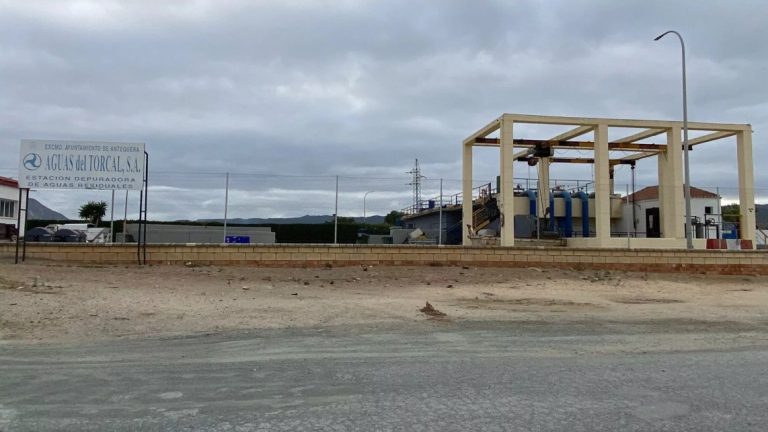 Instalaciones de la EDAR de Antequera