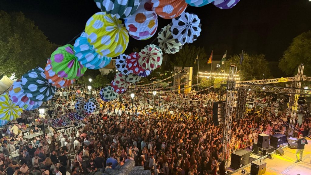 Ambiente de la Feria de Agosto 2025 de Campillos
