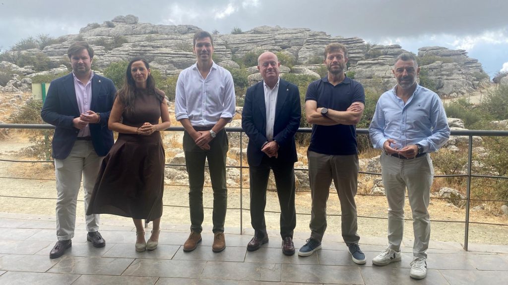 20260917 Antonio García, Ana Cebrián, José Antonio Camúñez, Manolo Barón, Antonio Cebrián, y Juan Rosas