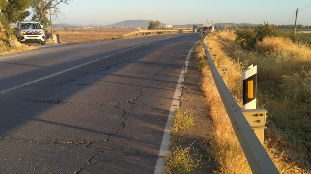 20260921 Conexión del Camino de la Dehesilla con la carretera A-343 de acceso a Antequera