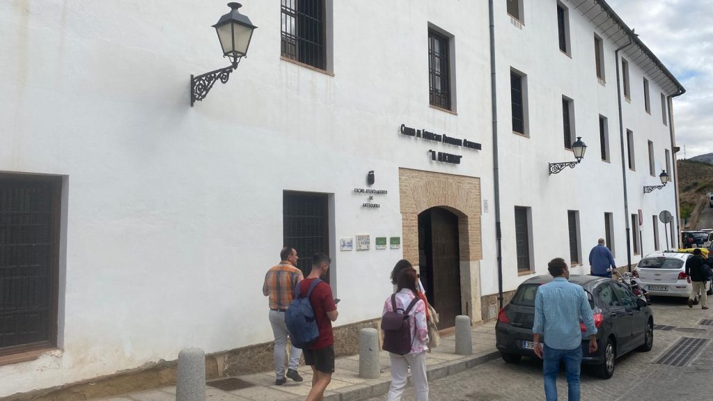 Entrada del Complejo El Henchidero de Antequera